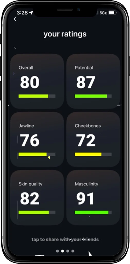 Umax Become Hot APP Ratting on the mobile.